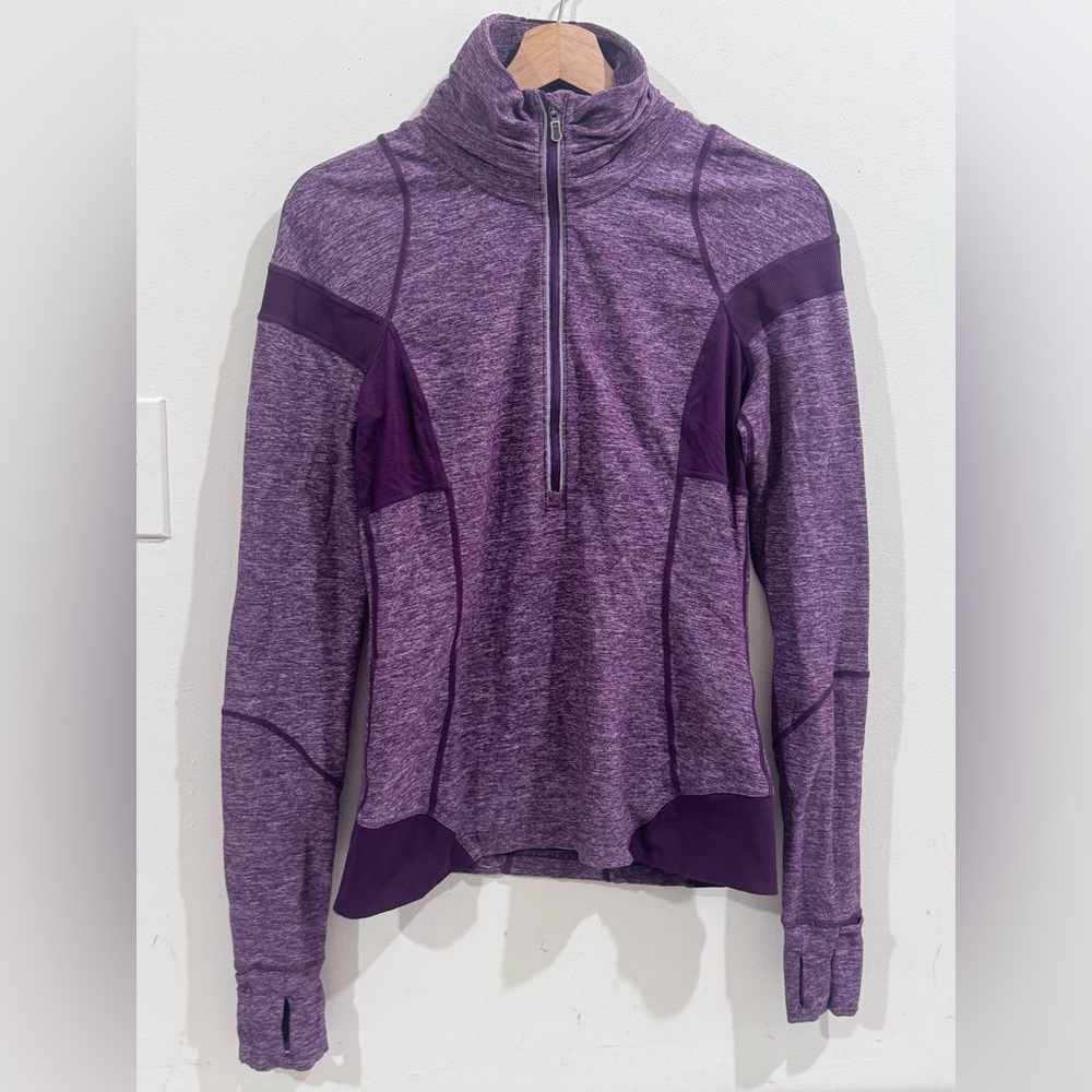 Lululemon Athletica Maroon Athletic Jacket